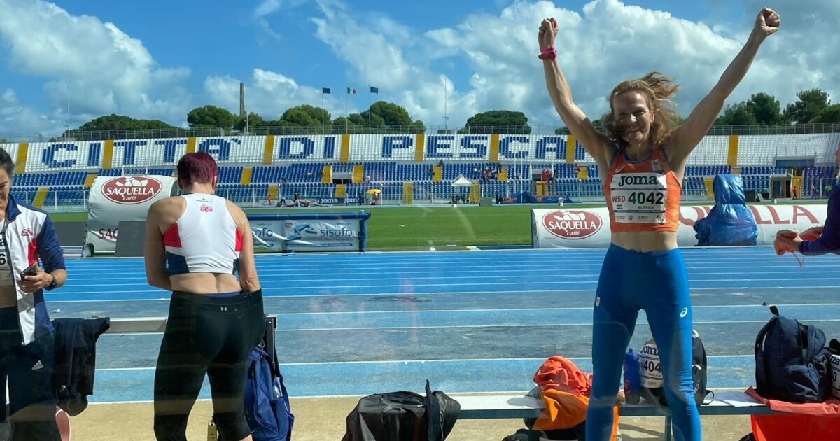 Anja Mulder di Hengelo vince l’oro agli Europei di atletica leggera in Italia: “Quel sorriso non lascia mai il mio viso”