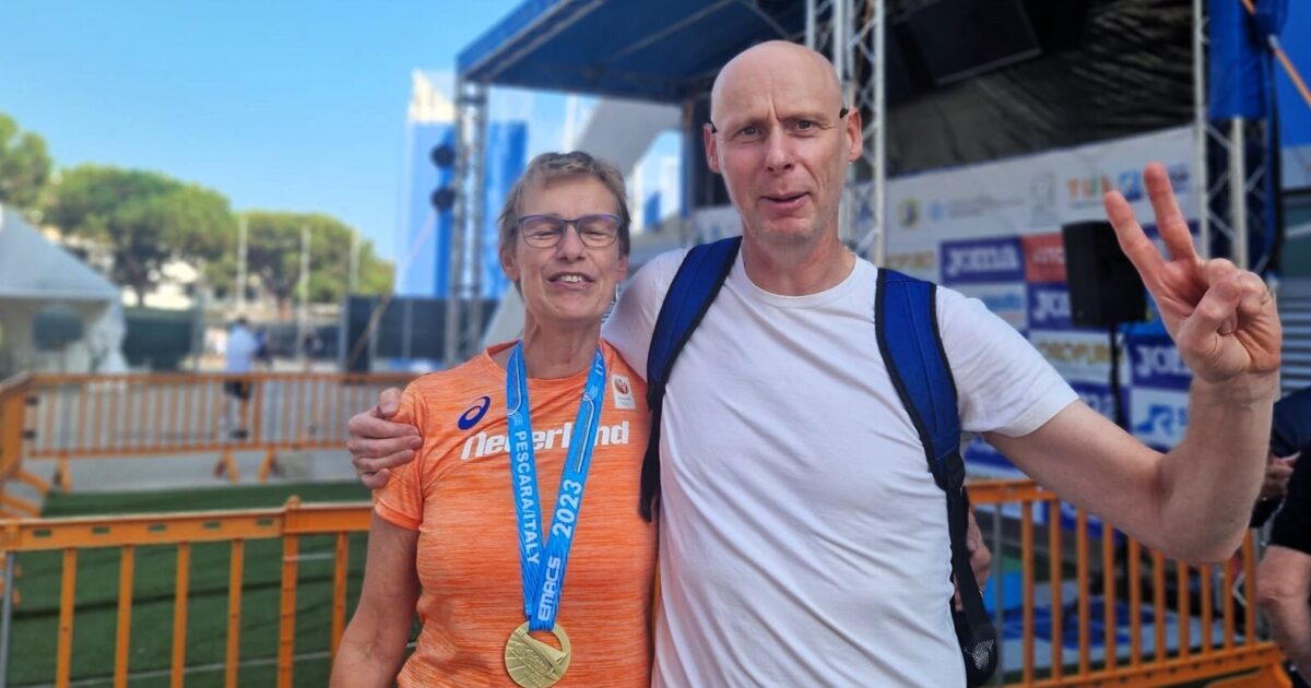 Hanni Ebeking di Enschede ha vinto l’oro nel lancio del disco ai Campionati Europei Master di atletica leggera in Italia.