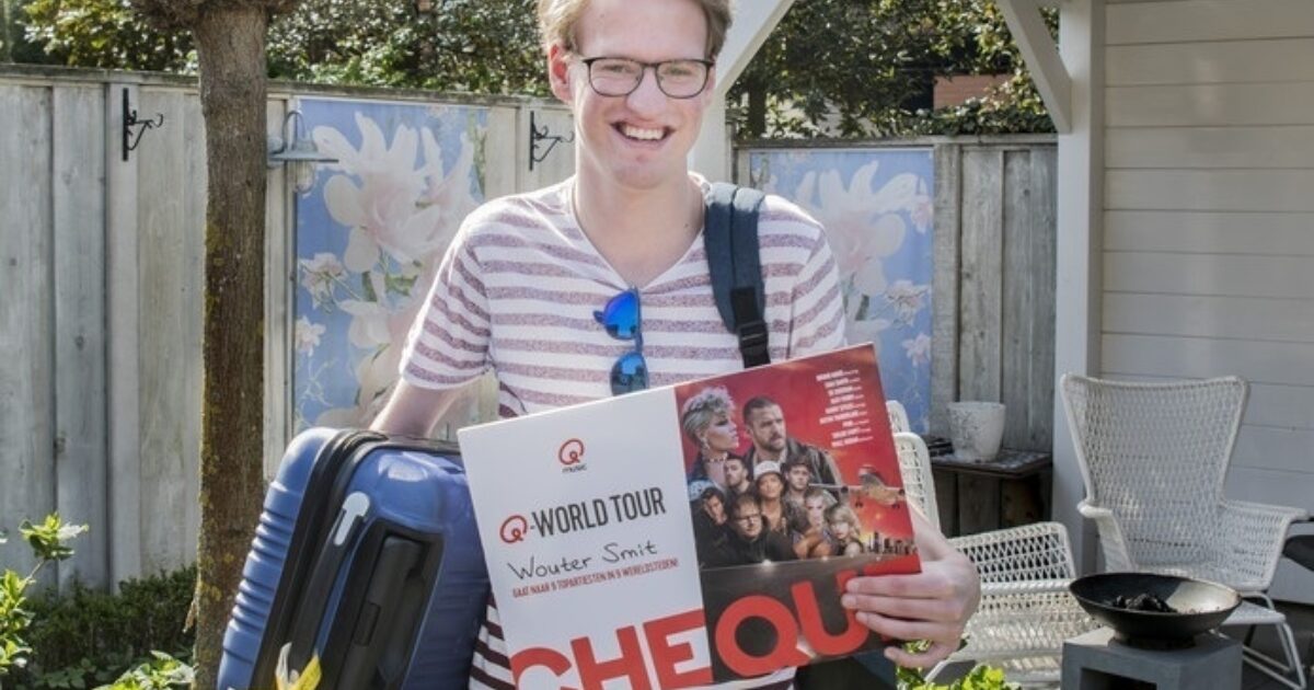 Wouter Smit Wouter (19) wint wereldticket, nu nog een paspoort - 1Twente