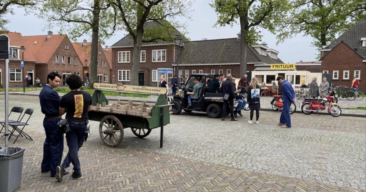 Il quartiere operaio di Enschede, Pathmos, location delle riprese del grande film olandese “Tegendraads” Il quartiere operaio di Enschede, Pathmos, location delle riprese del grande film olandese “Tegendraads”