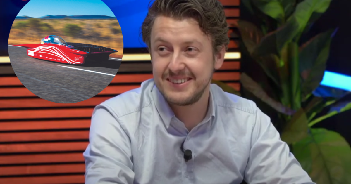 Eeuwig lid van Solar Team Twente rijdt al jaren mee voorin het konvooi