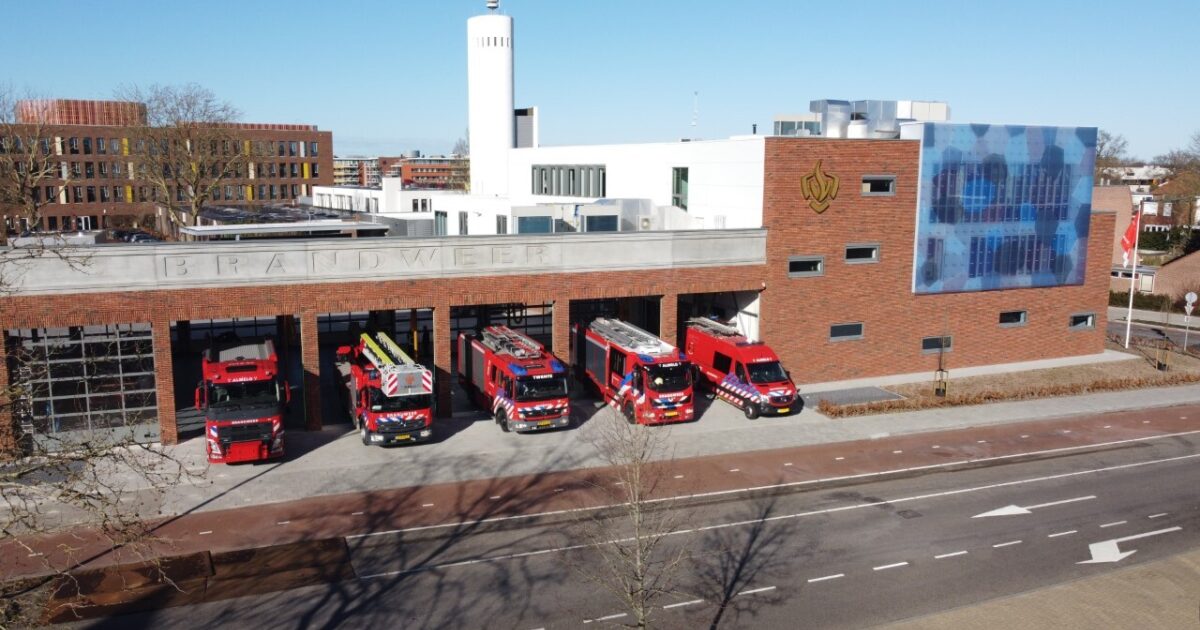 Kazerne Almelo Luchtfoto