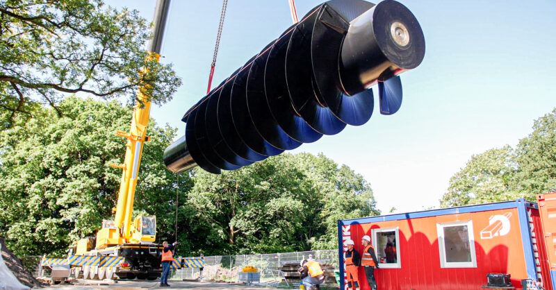 Met deze nieuwe 'wokkel' vernieuwt Enschede het hart van de de grootste waterberging van de stad