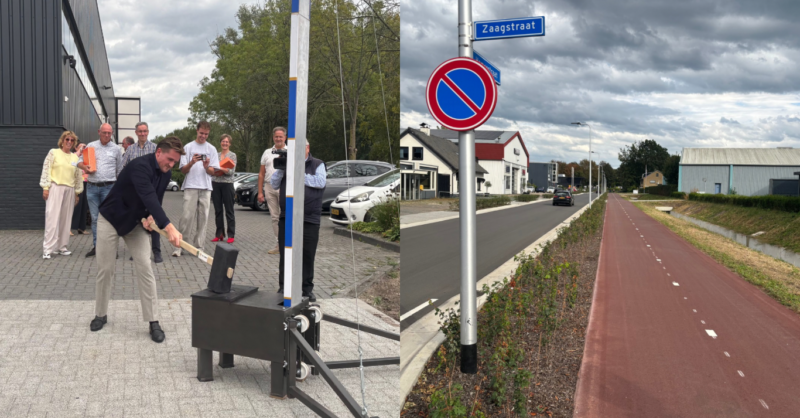 Bedrijventerrein Timmersveld in Hengelo heropend: 'Veiligheid en functionaliteit gaan hand in hand'