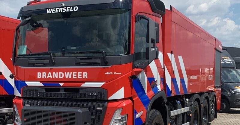 Nieuw schuimblusvoertuig voor Weerselo