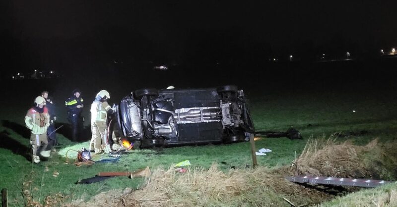 Gewonde bij ongeval in Harbrinkhoek
