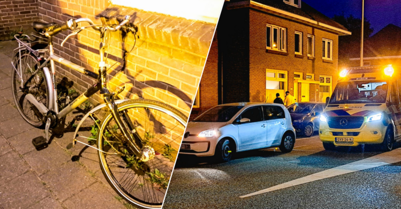 Jongen op fiets gewond bij aanrijding in Enschede