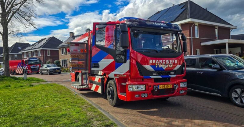 Woningbrand in Losser na fik in meterkast
