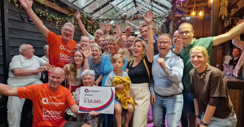 Trots bij Almeloopers na onthulling eindbedrag: 'Dit is waar we het voor doen'