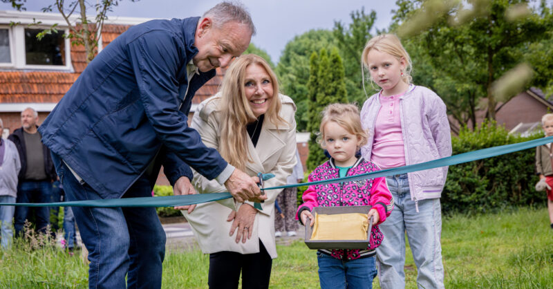 Nieuw parkje in Overdinkel: groene plek waar buren elkaar kunnen ontmoeten