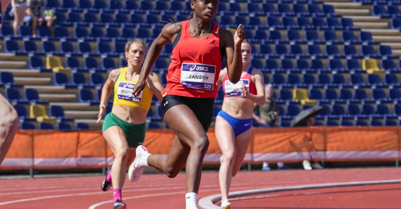 NK Atletiek in Hengelo; zonder Femke Broeders-Bol, maar mét 'oudjes' Bram Som en Gregory Sedoc