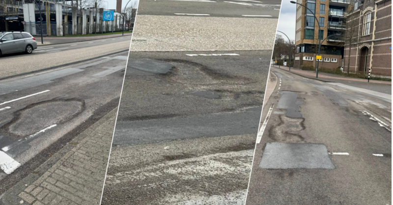 Deklaag Oldenzaalsestraat Hengelo wordt komende week verwijderd; pas na de bouwvak krijgt weg nieuw 