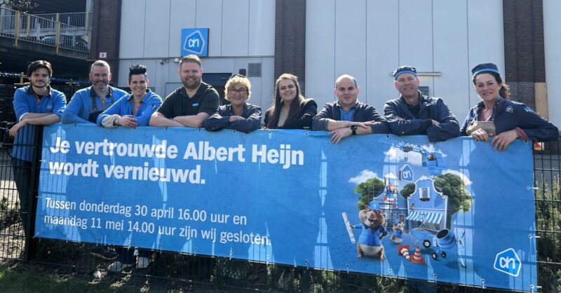 Hengelose supermarkt wordt fors verbouwd, om 5 jaar later tegen de vlakte te gaan