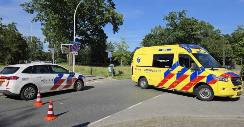 Fatbiker gewond na aanrijding met auto in Hengelo
