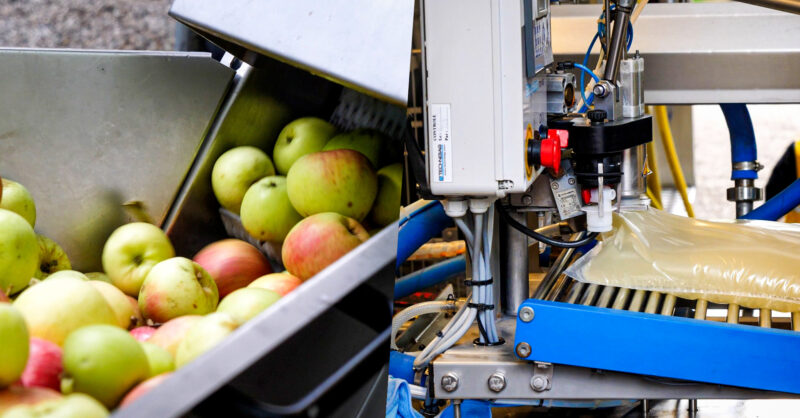 Eigen fruit tot sap in pak bij Fruitpersdag in Mander: ‘Puur, niets aan toegevoegd’