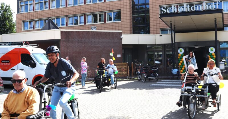 Met stem van inwoners kan Zorgfederatie Oldenzaal een duofiets aanschaffen