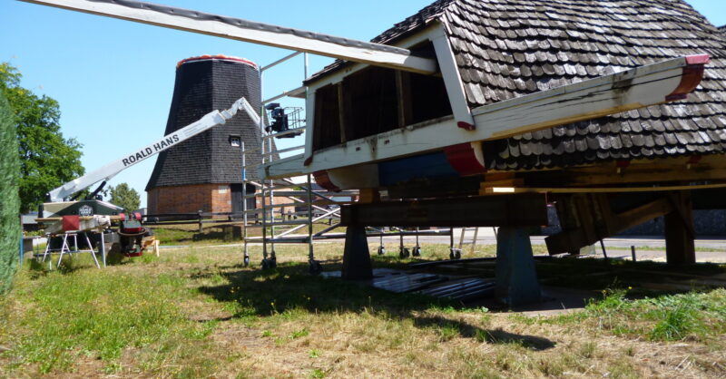Nicolaasmolen in Denekamp zoekt hulp bij schilderwerkzaamheden: 'De molen is aan onderhoud toe'
