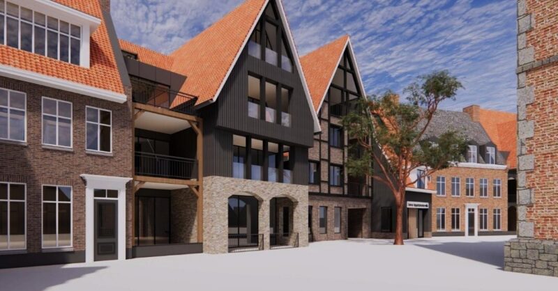 Groen licht voor 54 zorggeschikte appartementen aan het Martinusplein in Losser