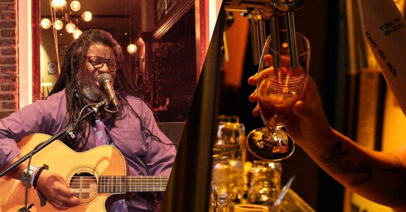 Almelose binnenstad staat drie dagen in het teken van bluesmuziek en bockbier: 'Goede sfeer en veel 