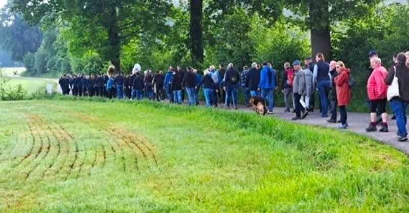 Dauwtrappen met ‘Semper’ uit Oldenzaal: Slagwerk bergop, blazers bergaf