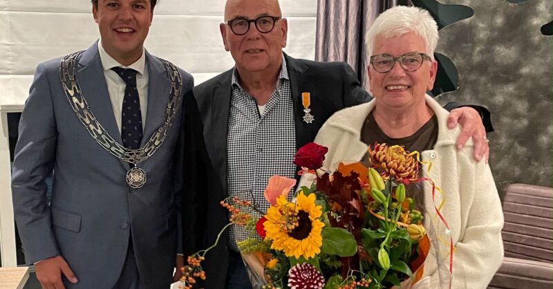 Lintje voor Dick Tukker uit Wierden, vrijwilliger op vele fronten
