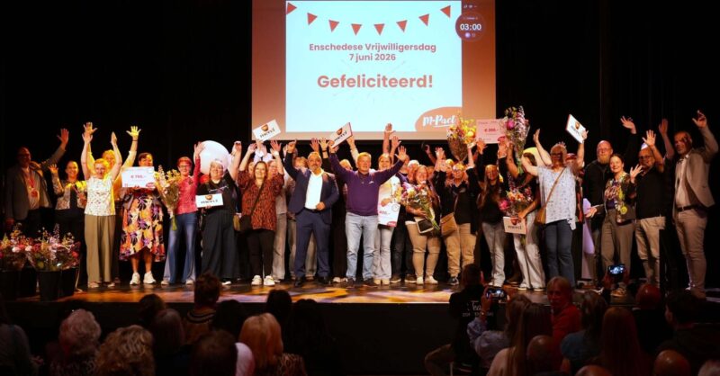 All4Free Twente wint Enschedese Vrijwilligersprijs: 'Een erkenning voor al onze vrijwilligers'
