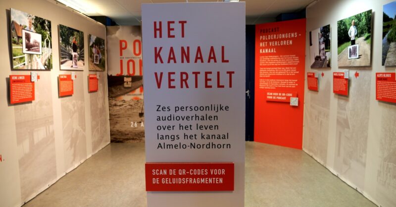 Nieuwe expositie en podcast brengen geschiedenis van het Almelo-Nordhornkanaal tot leven