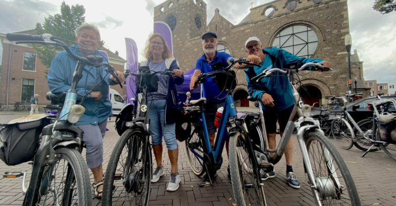 Verkeersregelaars doen fietsvierdaagse van Enschede de das om
