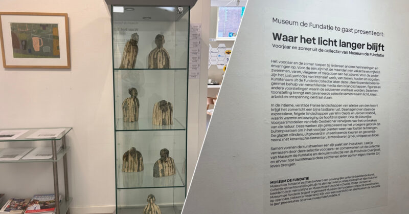 Beelden uit kunsttorentjes staan nu veilig bij Kunsthal Almelo: ‘Verdienen mooie plek naast lopende 