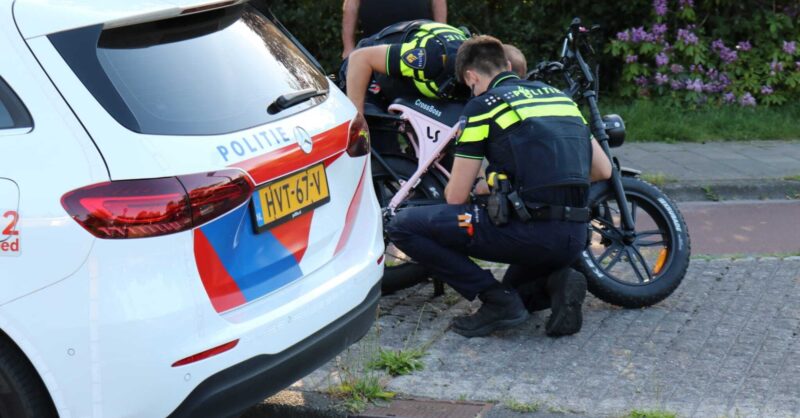 Bestuurster van fatbike gewond bij ongeval in Enschede
