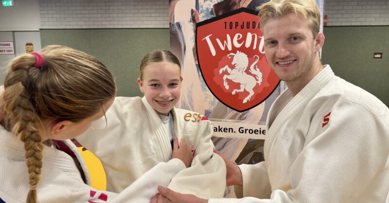 Juliette Freericks uit Hengelo gaat voor het allerhoogste, zowel in de judosport als op school
