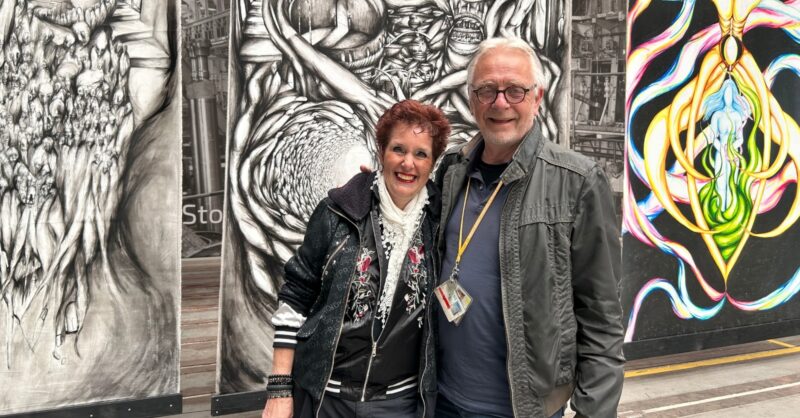 rijvende krachten achter Art Brut Biënnale nemen samen afscheid