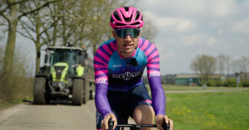 Twentse boer Johannink jaagt zijn wielerdroom na in de Amstel Gold Race