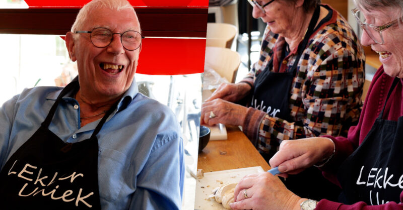 Kookinitiatief in Almelo geeft mensen met beginnende dementie een rol: 'Mijn ervaring komt goed van 