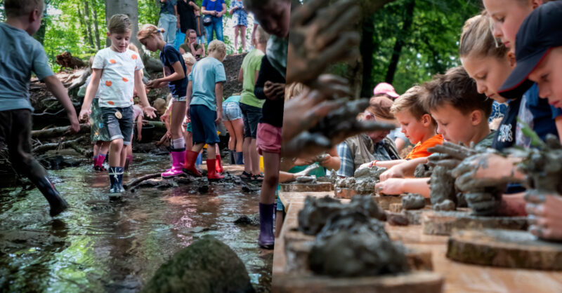 Zeventig miljoen jaar terug in de tijd met jeugdactiviteit in Mander: ‘Geschiedenis van het Twentse