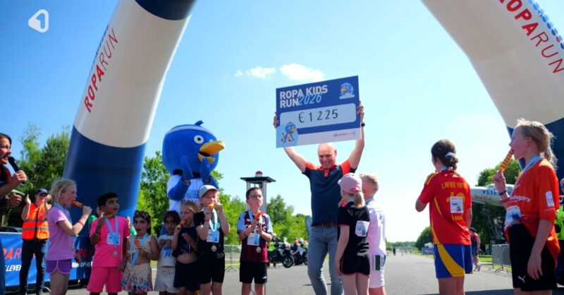 Eerste RopaKidsRun op Vliegveld Twenthe minder succesvol dan gedacht