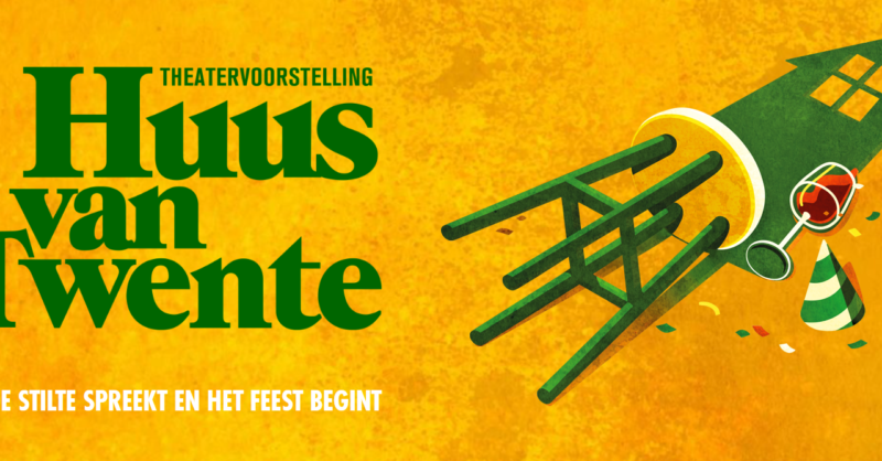Theatertour van Huus van Twente gaat van start met première bij Bays in Reutum en trekt langs acht l