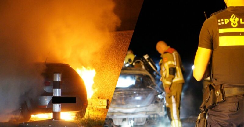Twee auto's in één nacht uitgebrand in Almelo