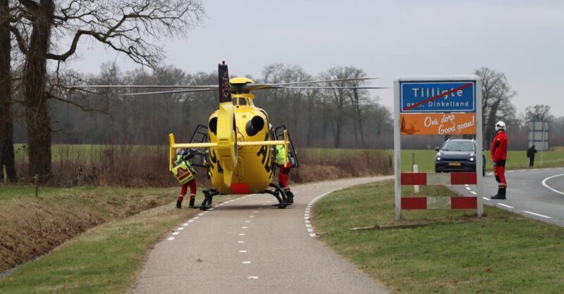 Traumahelikopter ingezet bij ernstig ongeval Tilligte