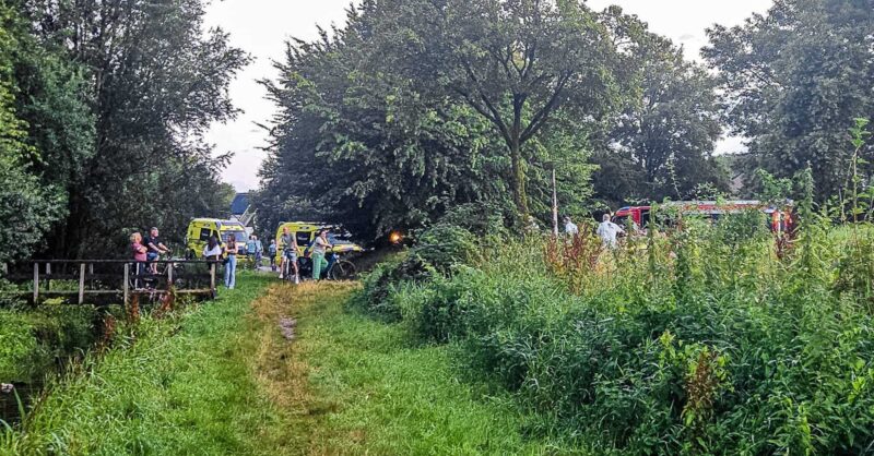 Hulpdiensten in Enschede rukken massaal uit voor een teddybeer
