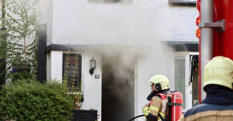 Keukenbrand zorgt voor flinke rookontwikkeling in woning in Oldenzaal