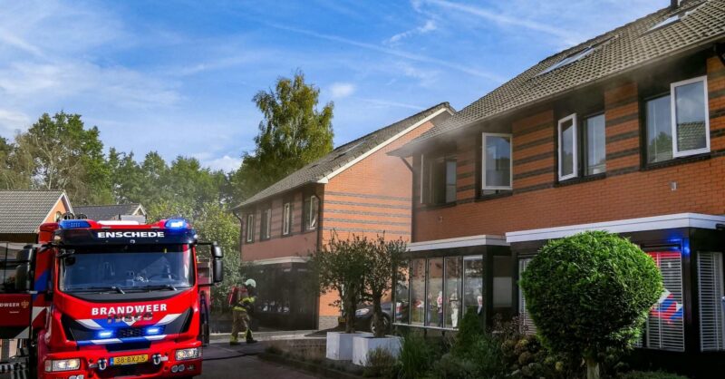 Powerbank op matras veroorzaakt brand in woning in Enschede