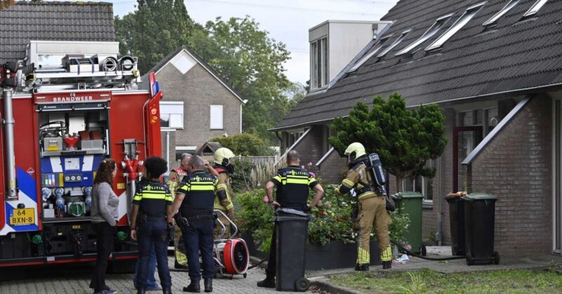 Veel rookschade na woningbrand in Wierden
