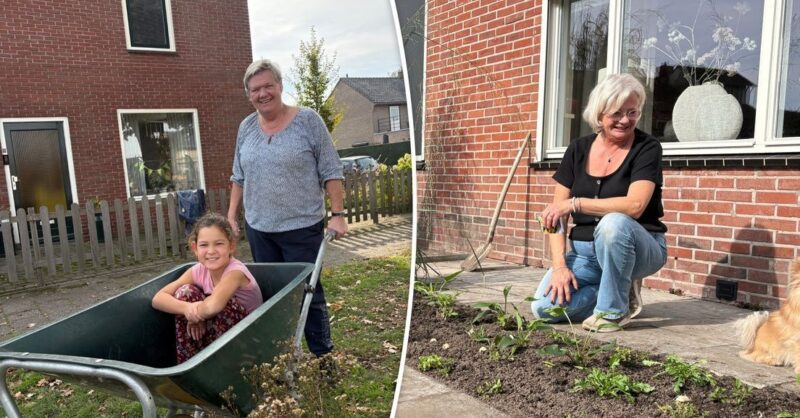 Wierdenaren duiken hun voortuin in voor een groene make-over