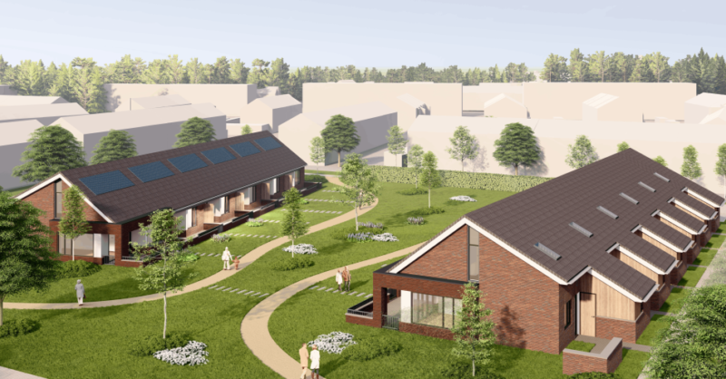 Twaalf sociale huurwoningen moeten doorstroming in Oldenzaalse wijk Zuid-Berghuizen bevorderen