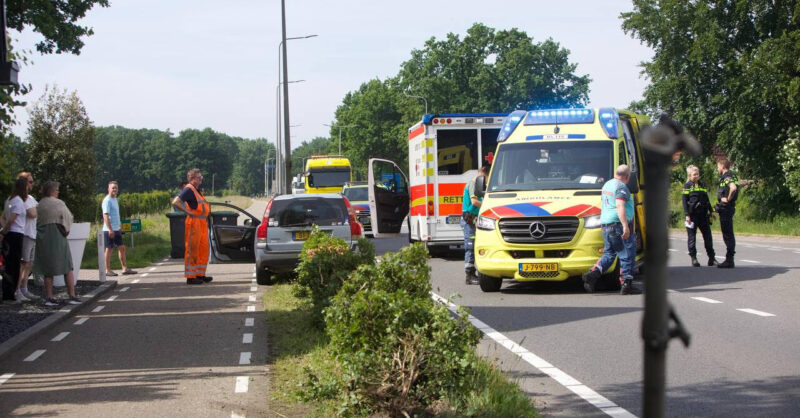 Ongeval Denekamp: traumahelikopter opgeroepen