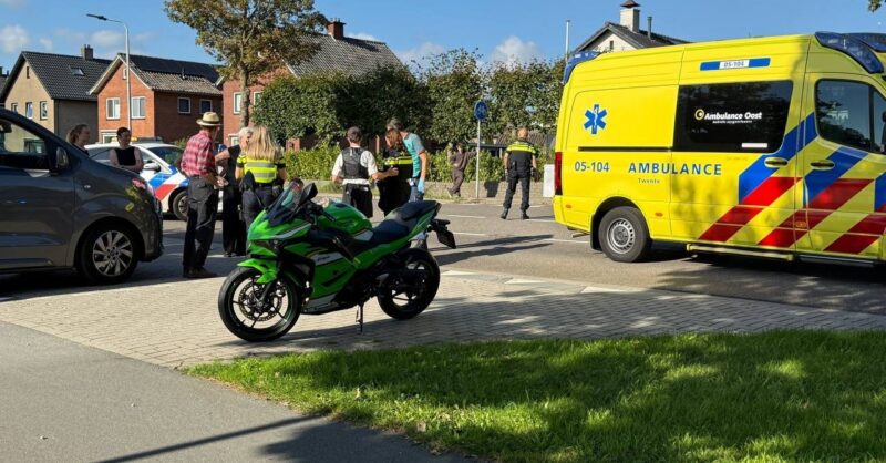 Motorrijder gewond na eenzijdig ongeval in Deurningen