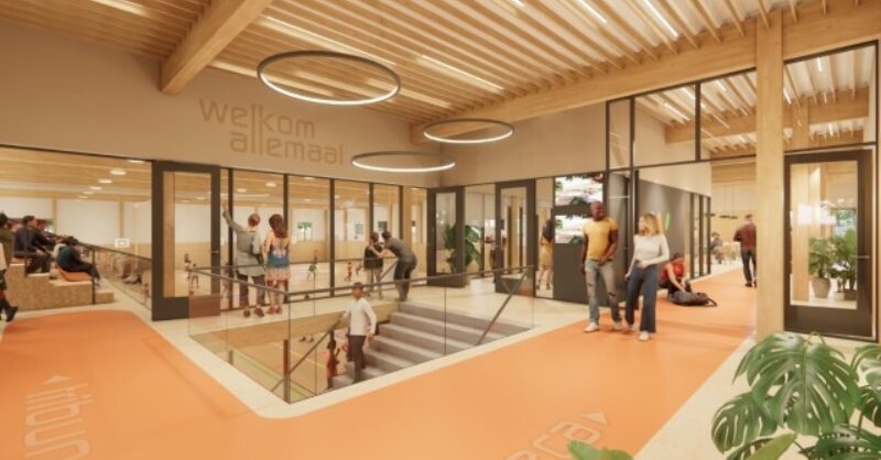 Bouw sporthal Esrand Wierden is vertraagd: wachten op vergunning voor grondankers