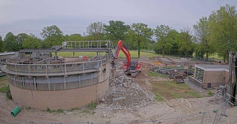 Vernieuwde rioolwaterzuivering in Tubbergen weer stap dichter bij de afronding