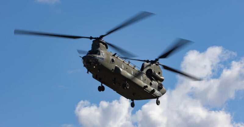 Niet gek opkijken als je woensdag een Chinook boven Enschede ziet